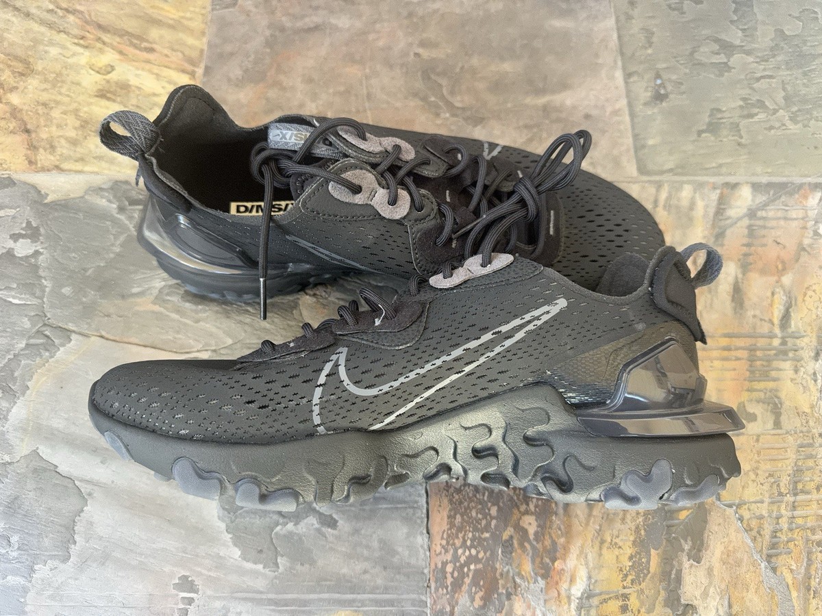 Size 10 - Nike React Vision Triple Black CD4373-004 193659391909| eBay
