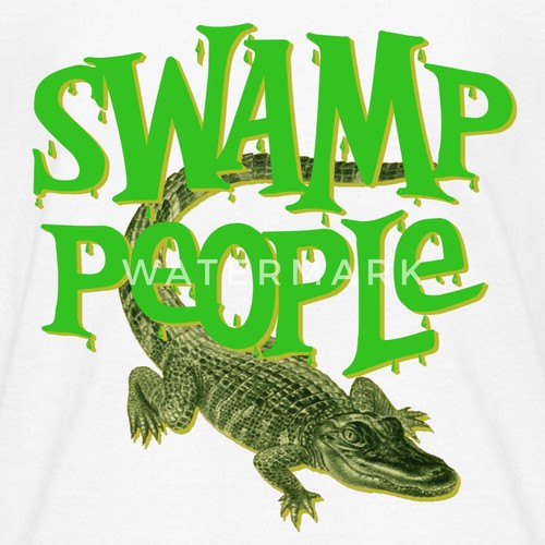 Swamp People Alligator Kid's T-Shirt - Picture 2 of 16
