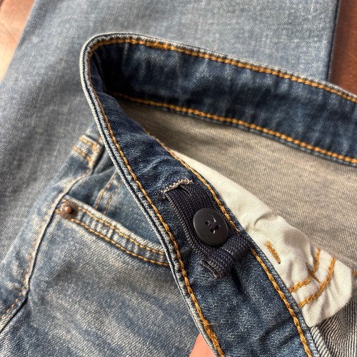 Cat and Jack Boys Jeans Size 16 Straight Adjustable Waist Stretch NEW - Picture 3 of 6