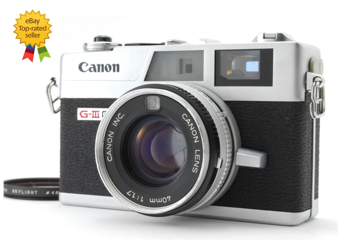 Canon Canonet QL17 GIII Film Cameras for sale - eBay