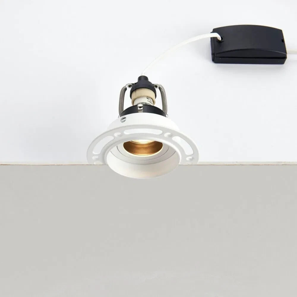 Saxby Trimless Downlight Recessed Matt White - 78954