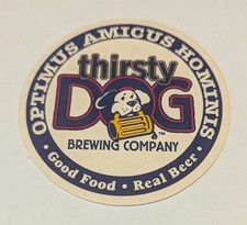 Thirsty Dog Brewing Company Drinks Coaster - 