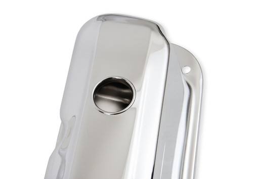 Mr. Gasket 9806 Chrome Tall-Style Valve Covers - Picture 9 of 9