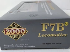 Proto 2000 920-40619 HO Great Northern F7B Locomotive #365-B w/ Mars Light NIB