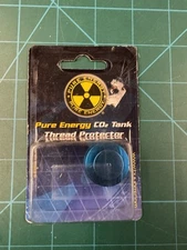 Pure Energy aluminum thread saver.  BLUE. Protect your tank! BNIB. NOS.