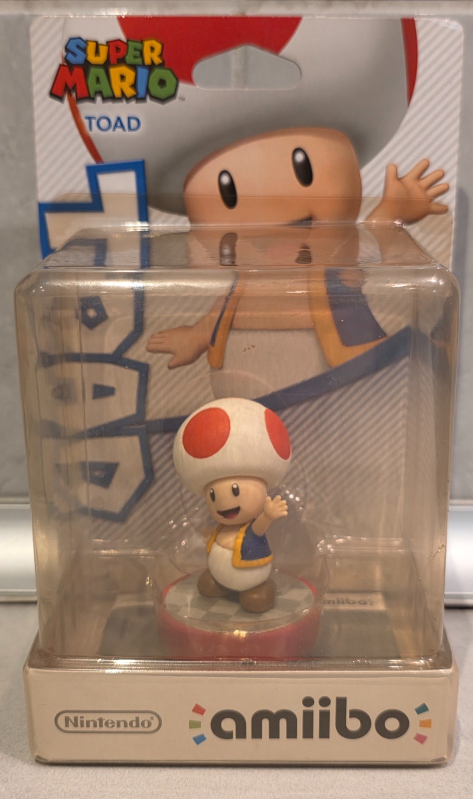 Figurine Amiibo Toad neuve compatible Nintendo Switch et Wii U - Accessoire NFC Mario