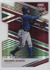 2020 Panini Elite Extra Edition Prime Numbers B Die-Cut /39 Maximo Acosta 0w8