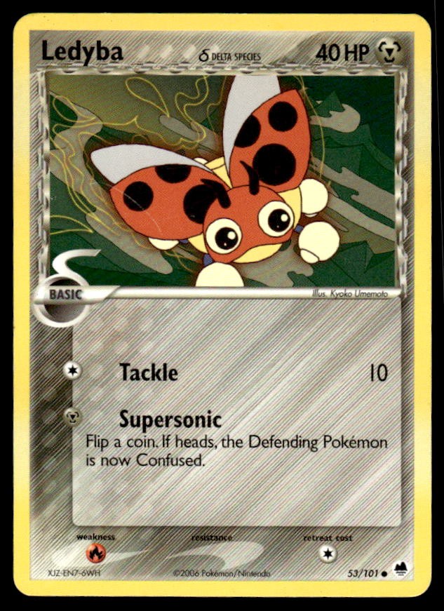 Dragon Frontiers #53/101 Ledyba (Delta Species)