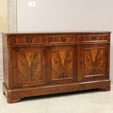 ANTIKE ANRICHTE BUFFET SCHRANK KOMMODE SIDEBOARD Louis Philippe NUSSBAUM - 19.Jh