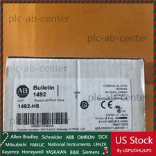 1pcs  Allen-Bradley 1492-H5 Fusible Terminal Block Red LED US US Free Tax