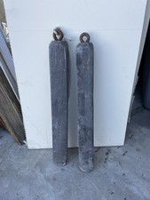 26lb Lead Antique Window Sash Weights(Lot of2) 1857-1901 Chicago Lead Shot tower