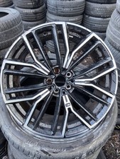 BMW Genuine 20” M Sport Jet Black Matt Alloy 36118747237 - Front 8j