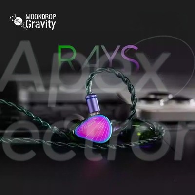 MOONDROP RAYS Gaming Earphones Gravity USB-C DSP Game Sound AI noise reduction