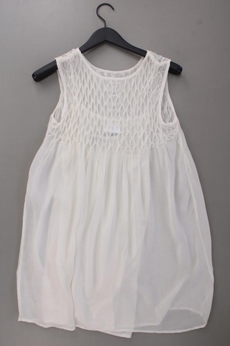 ✅ Mango vestito per le signore taglia 36, S color crema di poliestere ✅ - Imagen 4 de 8