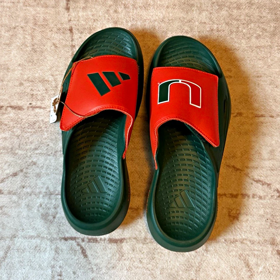 Orange Slide Sandals for Men for sale | eBay