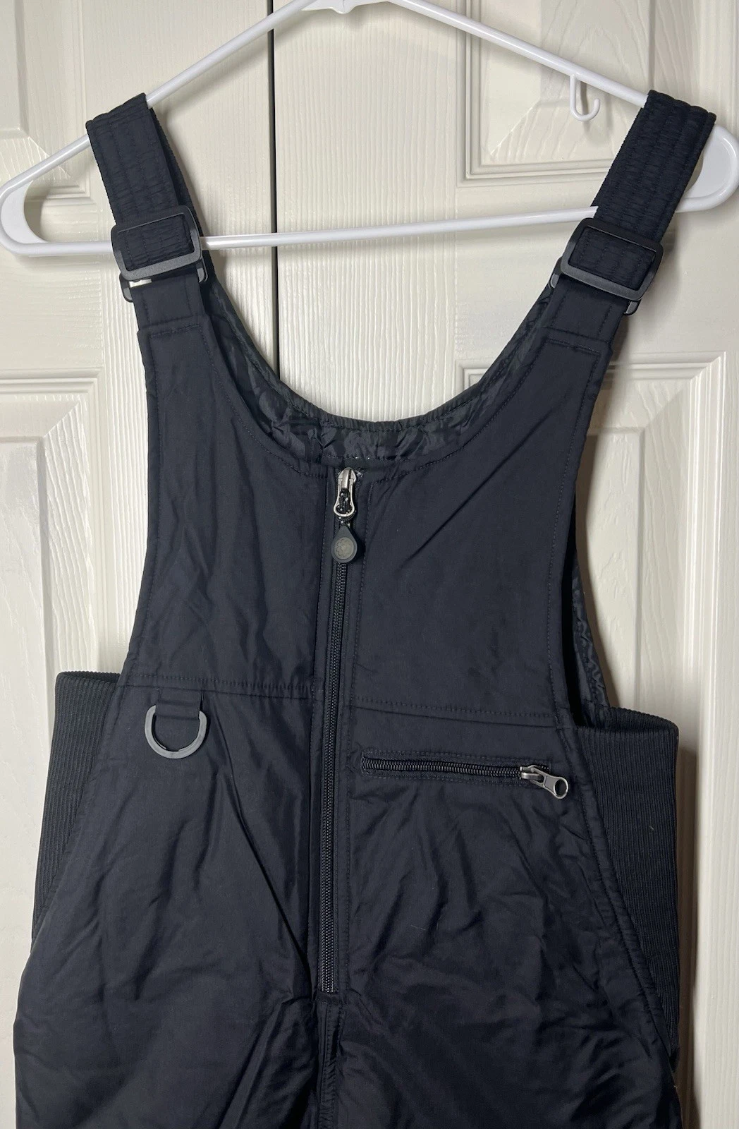 Outdoor Gear Snow Bib Overall Pants Mens Womens Small Black Nylon Snowboard Ski