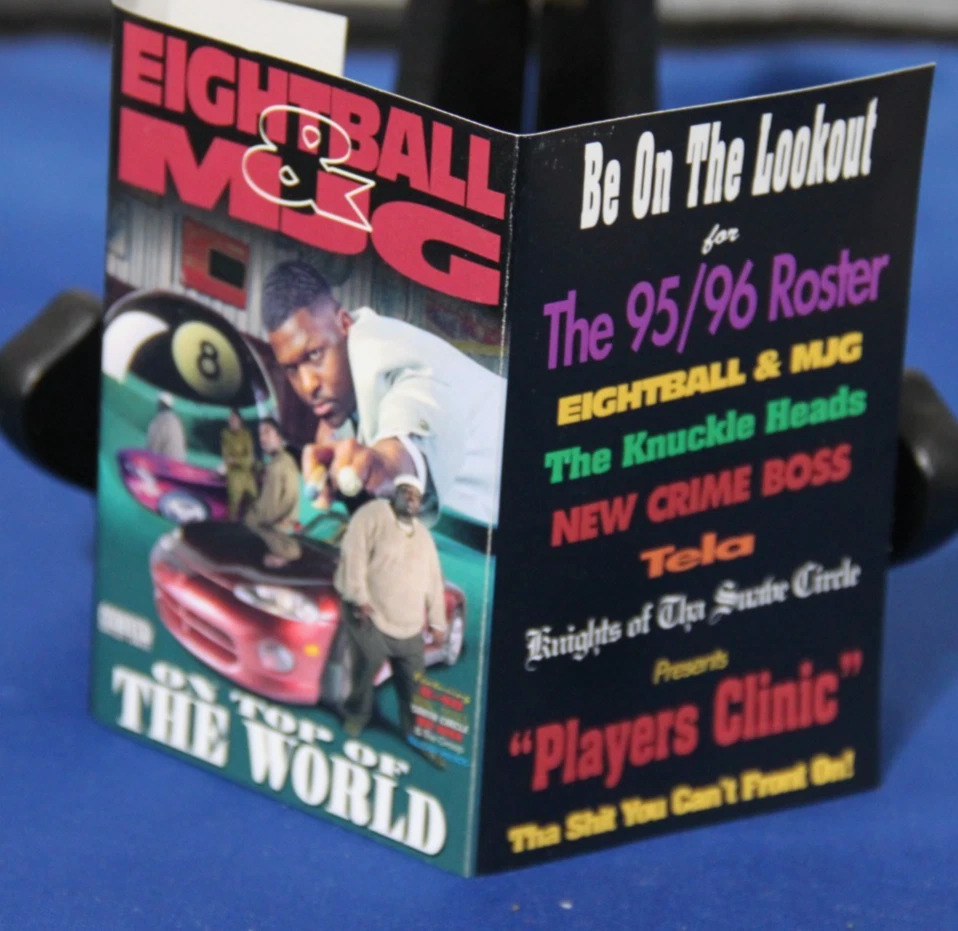 Eightball & MJG - On top of the world -1995 - Suave House Inc - Cassette Tested  - Image 3 of 3