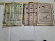    Lot  10 obligations de Russie 1890, 1908, 1913, 1914
