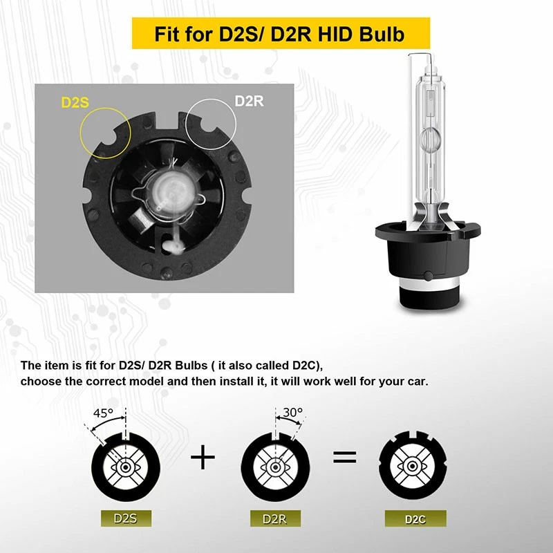 Para Infiniti QX60 2014 2015-2017 4X HID LED Faros Bombillas Alta/Baja + Kits de Luces Antiniebla Foto 4 de 4