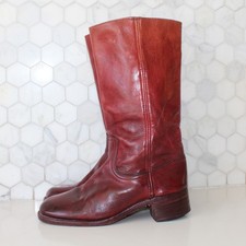 Rare Vintage FRYE Red Campus 2950 Boots Mens ...