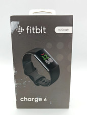 Fitbit Charge 6 Fitness Tracker GPS Heart Rate Black   Open Box
