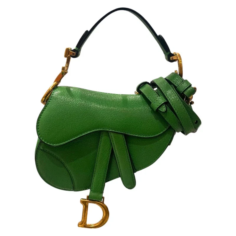 Dior — DIOR Saddle Micro Leather Shoulder Bag #OKB2670