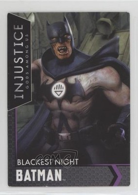 2017 Raw Thrills DC Injustice: Gods Among Us Batman Blackest Night #60 0b3