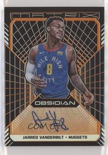 2018 Obsidian Matrix Prizm Electric Etch Orange 45/50 Jarred Vanderbilt Auto 3p7