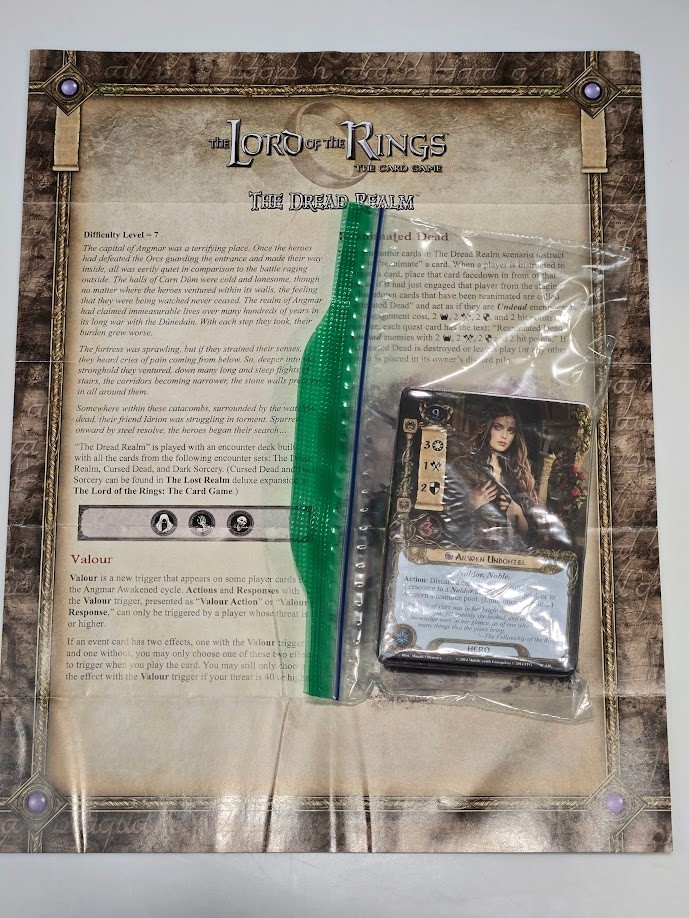 LOTR The Lord of the Rings The Card Game LCG The Dread Realm Adventure Pack