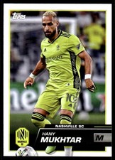 Hany Mukhtar 2023 Topps MLS #42 Nashville SC Soccer READ FREE SHIP AutographDen