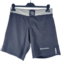 Sanabul Shorts Mens 30 Black MMA Boxing Martial Arts Fitness Workout