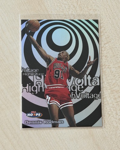 Dennis Rodman #16 1997 Hoops High Voltage card