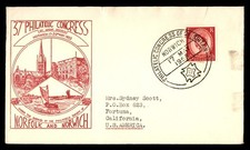 Mayfairstamps Great Britain 1955 Norwich Philatelic Congress of GB Cover aaw_744