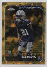 2024 Topps Chrome Sapphire Edition Rookies Gold /50 Caelen Carson #276 0r6k