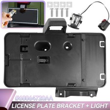 For Jeep Wrangler Jk 2007-2017 Rear License Plate Mounting Holder Bracket Light