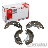 Ferodo Bremsbackensatz 185Mm Passend FüR Fiat Punto Zastava 10 | FSB602