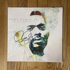 GARY CLARK JR. SIGNED AUTOGRAPH BLAK & BLU VINYL LP w/BECKETT COA