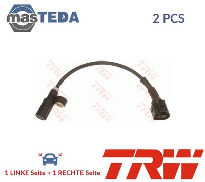 GBS2507 ABS SENSOR DREHZAHLFÜHLER HINTEN TRW 2PCS FÜR VW GOLF IV,BORA