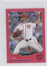 2013 Topps Mini Pink 21/25 Gio Gonzalez #626 0b0