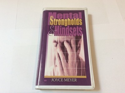 Mental Strongholds & Mindsets by Joyce Meyer - 4 Cassette Tape Set