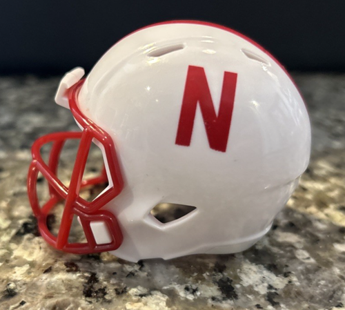 "Minicasco Nebraska Cornhuskers 2"" Pocket Pro Riddell Speed Style 2018" - Imagen 3 de 6