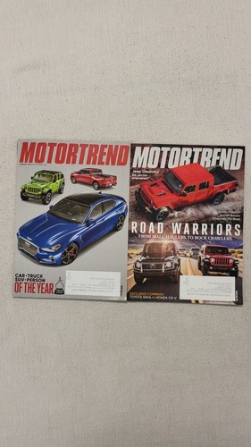Motor Trend Magazine 2019 Full Year Lot Set Of 12 Good Condition - Picture 6 of 17