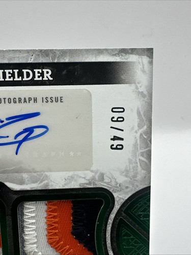 2025 Topps Tier One No. AT1R-PF Prince Fielder Triple Relic Auto /49 Green Foil - Picture 3 of 18