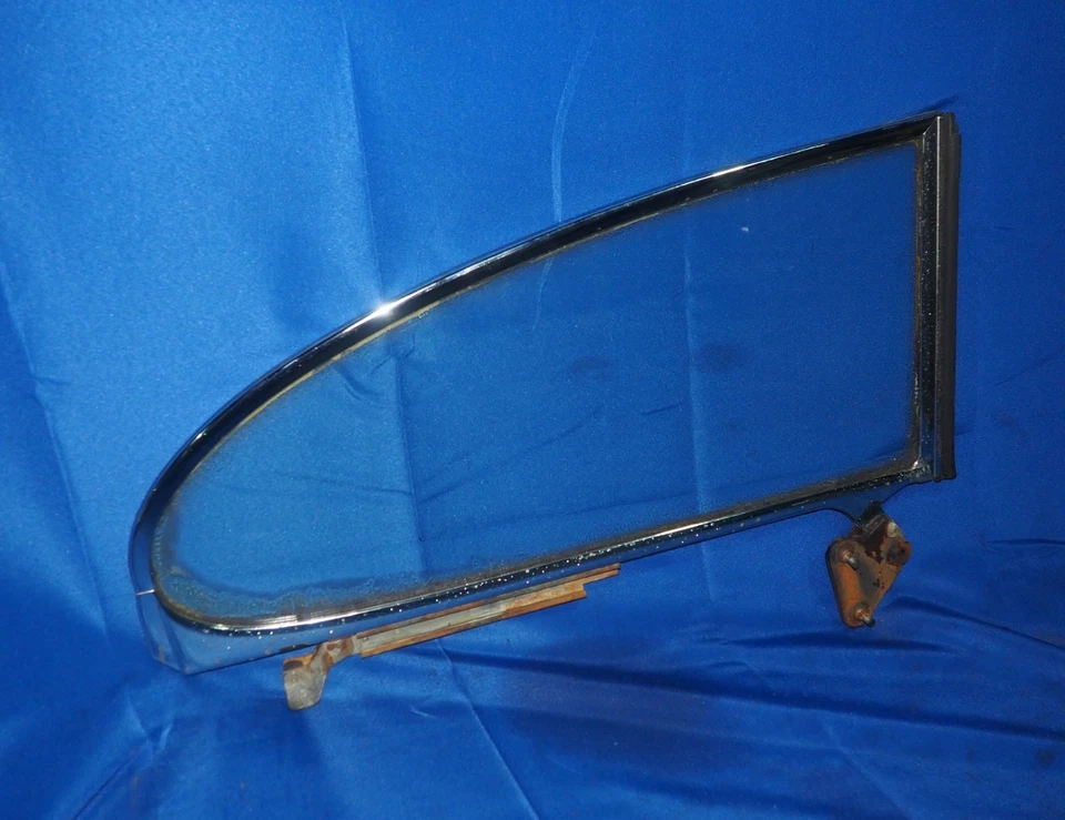 Cadillac Series 62 1953 cupé pasajero cuarto derecho vidrio fabricante de equipos originales con garantía Foto 4 de 4