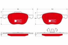 Bremsbelag Satz Bremsscheibe Scheibenbremse für Mazda 5 3 Limo ab 03-> TRW