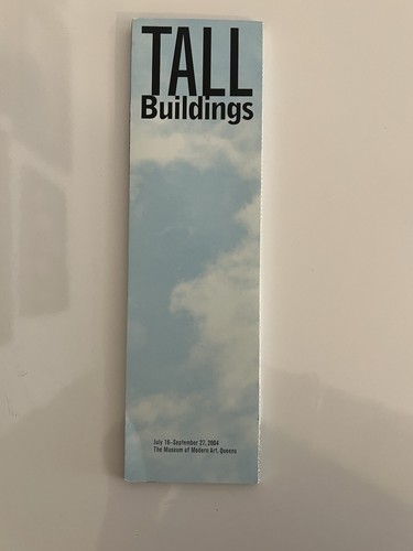 MOMA BROCHURE ARCHITECTURE Of TALL BUILDINGS