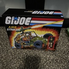 Hasbro G.I. Joe Retro 3.75 inch A.W.E. Striker w Crankcase. Sealed  spideegf