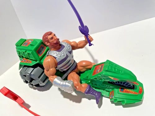 Vintage He-Man Masters of the Universe Road Ripper With Fisto Figure
