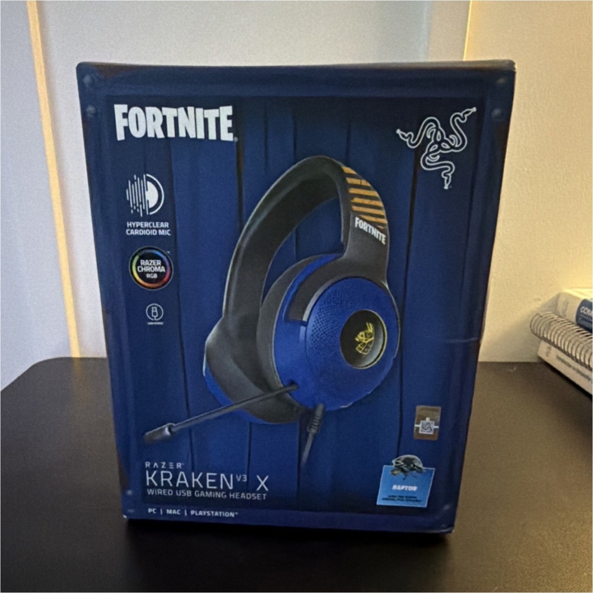 Razer Kraken V3 X Fortnite Edition USB Headset, Surround Sound