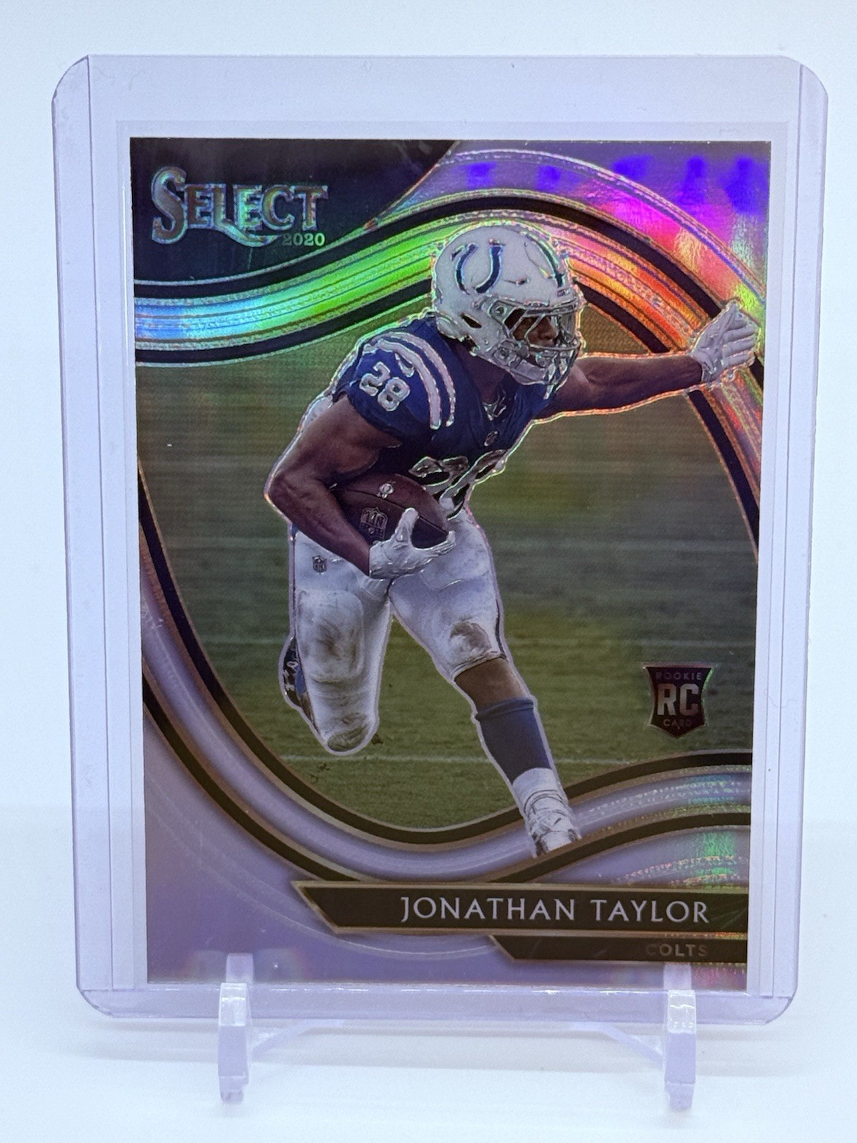 2020 Panini Select Jonathan Taylor #353 Field Level Silver Rookie RC Colts SP